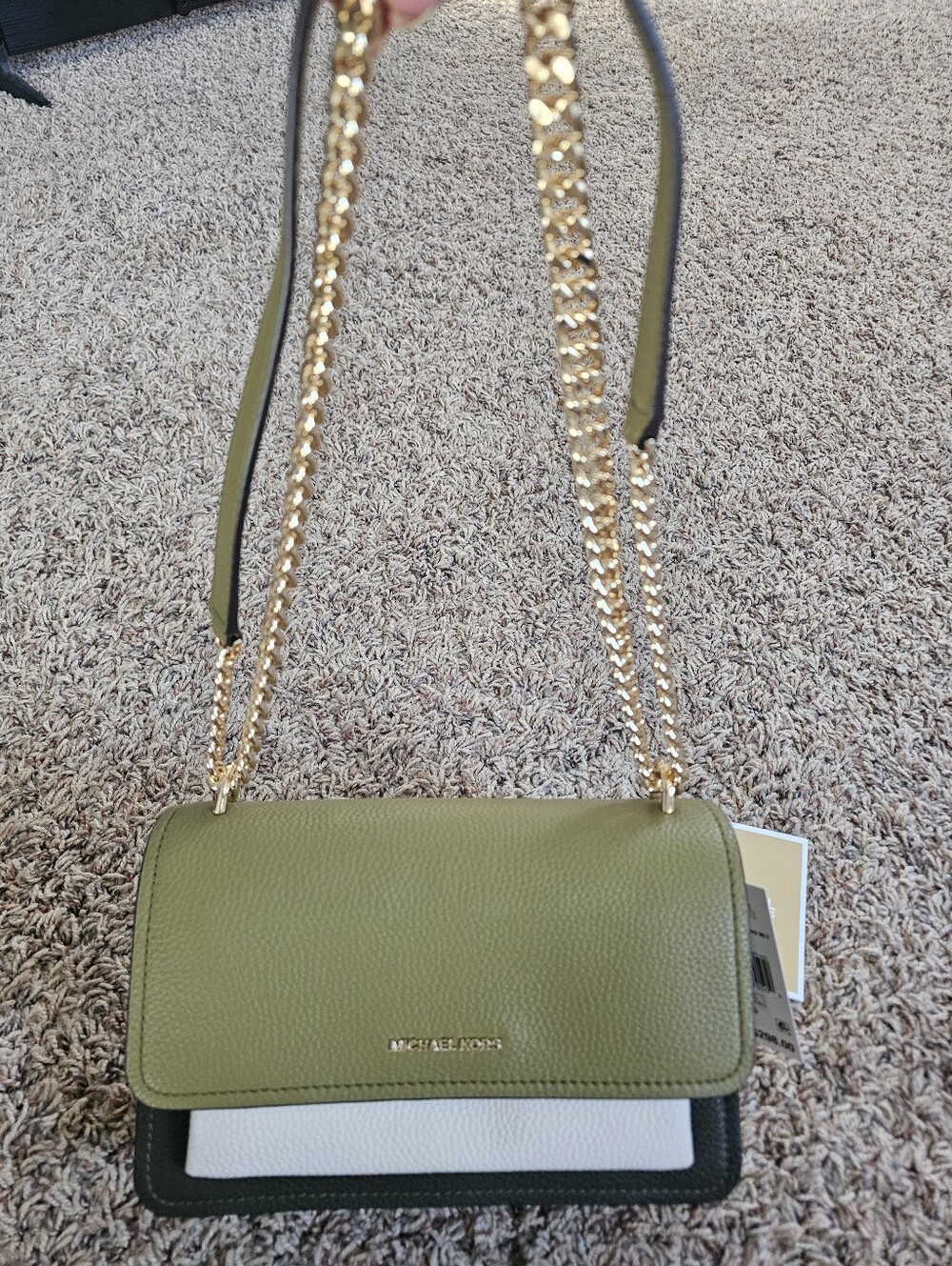 Michael Kors Clair Pistachio Multi Crossbody Bag - Picture 4 of 7
